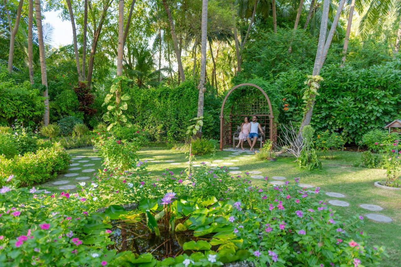 Royal Island Resort Maldives Dharavandhoo Esterno foto The garden at the resort
