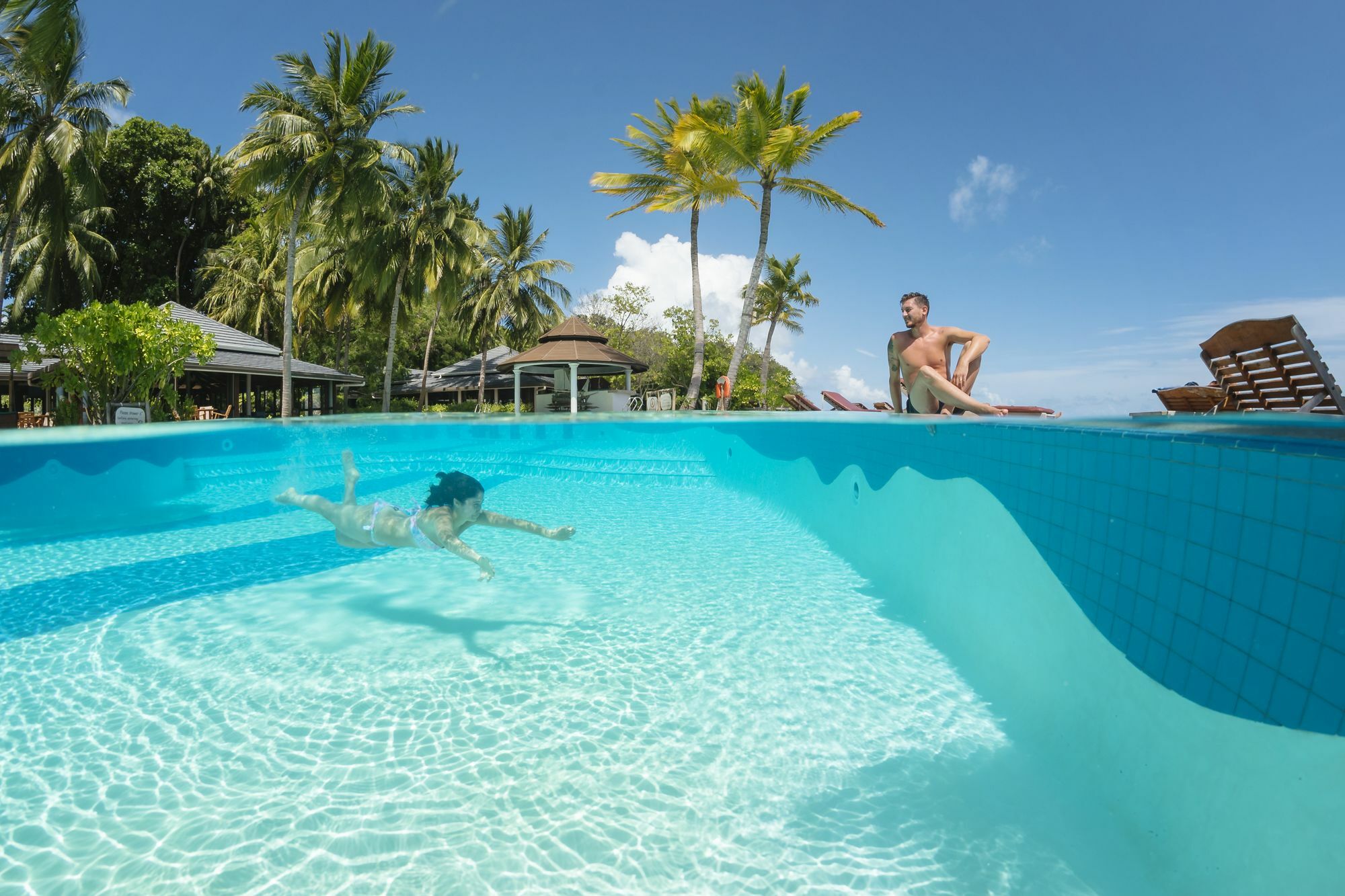 Royal Island Resort Maldives Dharavandhoo Esterno foto Swimming pool